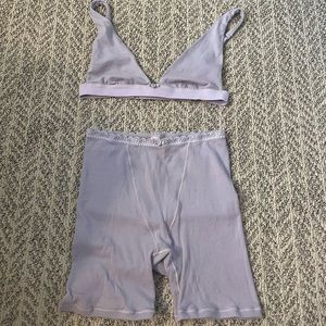 SKIMS matching loungewear set